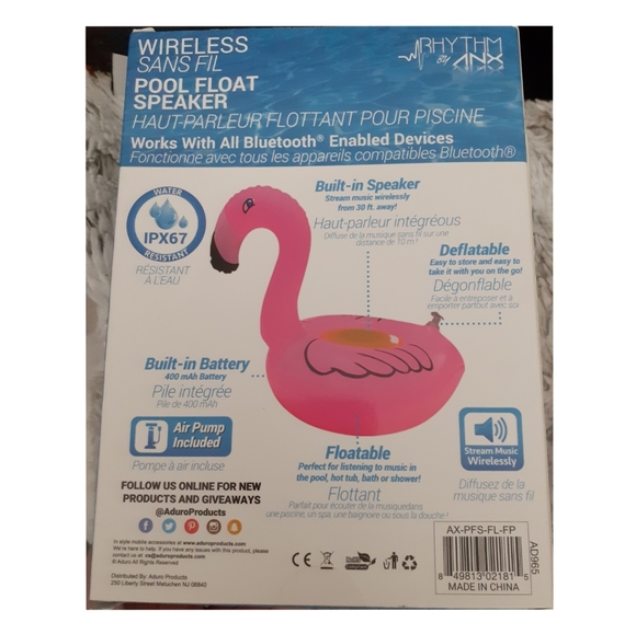 💌NWT in box pool float speaker - Picture 2 of 4